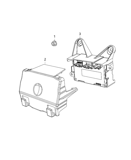 2020 Ram 5500 Modules, Body Diagram 9