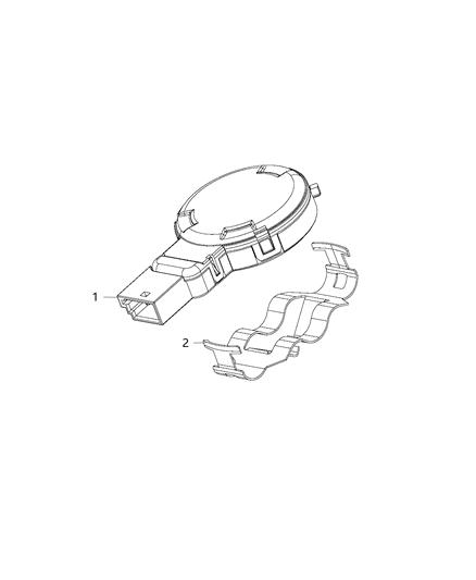 2020 Chrysler Voyager Sensors - Body Diagram 7