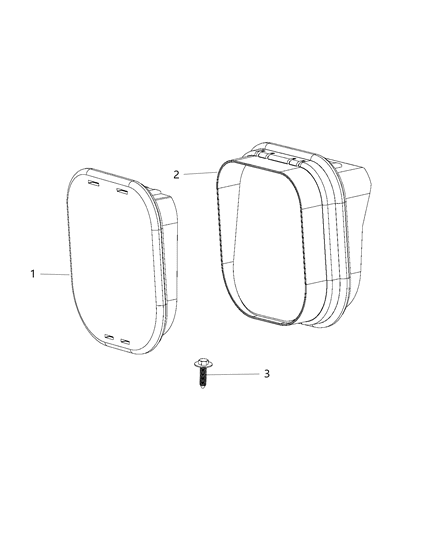 2020 Ram ProMaster 2500 Air Duct Exhauster Diagram