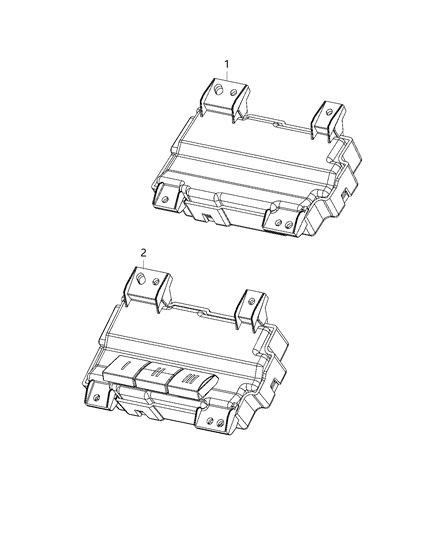 2019 Ram 3500 Modules, Body Diagram 9