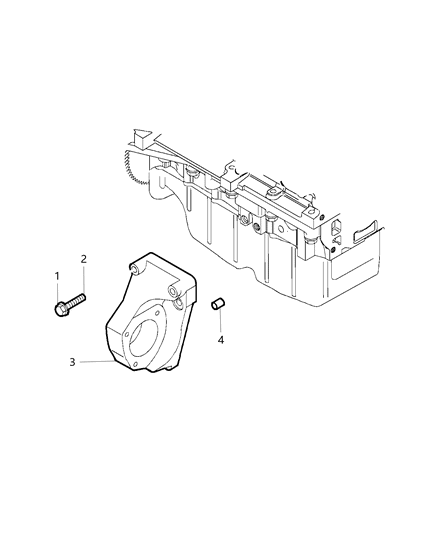 2015 Jeep Renegade Front Axle Shaft Support Diagram 2
