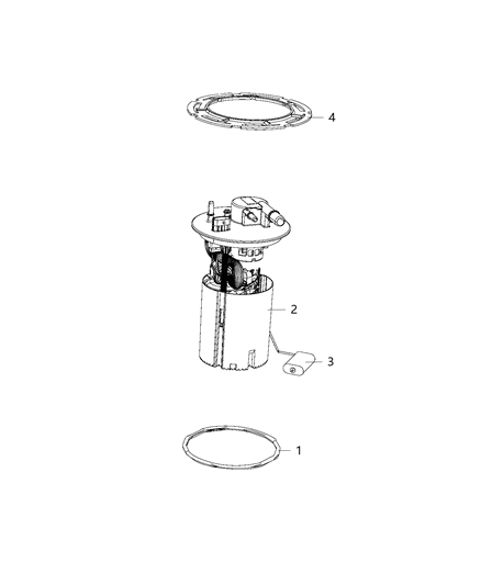 2015 Ram ProMaster City Fuel Pump Module Diagram