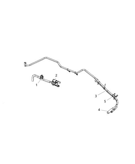 2020 Ram 2500 Emission Control Vacuum Harness Diagram