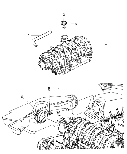 2019 Dodge Durango Crankcase Ventilation Diagram 2