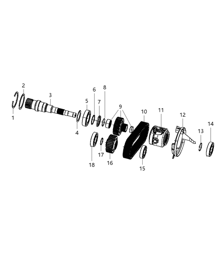 2020 Jeep Grand Cherokee Gear Train Diagram 2