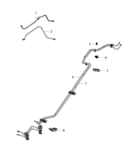 2018 Dodge Journey Fuel Line Diagram