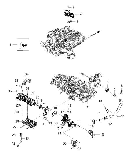 2017 Ram 3500 EGR System Diagram 2