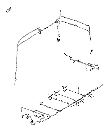 2015 Ram ProMaster 1500 Wiring-Body Right Diagram for 68192215AE