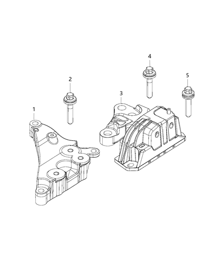 2018 Jeep Renegade Engine Mounting Diagram 11