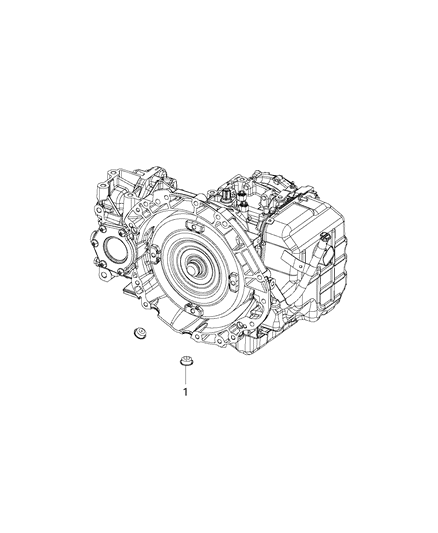 2020 Ram ProMaster 2500 Mounting Covers And Shields Diagram