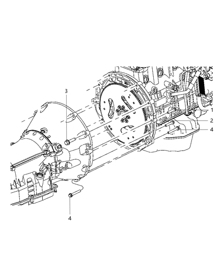 2016 Jeep Wrangler Mounting Bolts Diagram 1