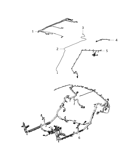 2020 Jeep Cherokee Wiring-Body Diagram for 68435870AB