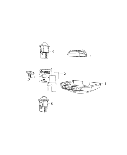 2019 Chrysler Pacifica Sensors, Thermal System HVAC Diagram