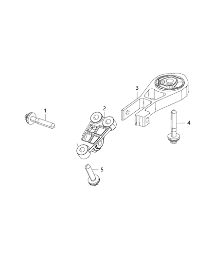 2018 Jeep Renegade Engine Mounting Diagram 13