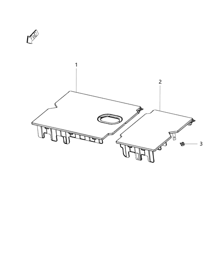 2020 Ram 5500 Load Floor, Cargo Diagram