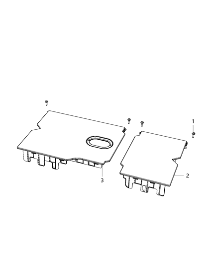 2020 Ram 5500 Second Row - Adjusters, Recliners, Shields And Risers Diagram 3