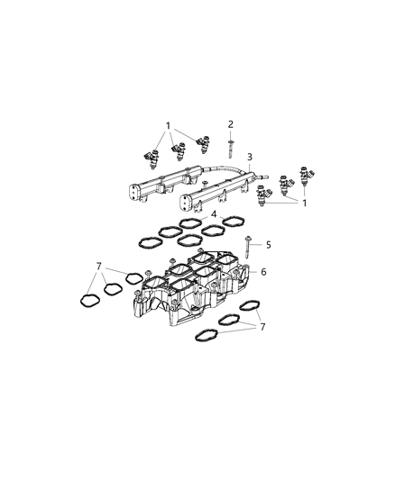 2021 Dodge Durango Intake Manifold Diagram 3