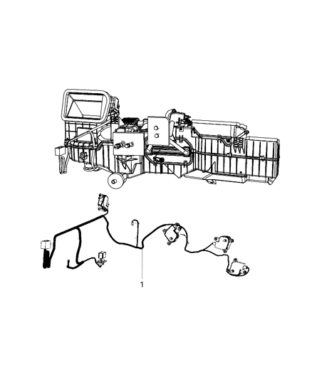 2020 Ram 5500 Wiring - A/C & Heater Diagram