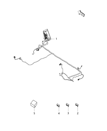 2015 Ram ProMaster 1500 Wiring-Body Diagram for 68213362AD