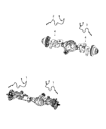 2019 Ram 3500 Sensors - Brake Diagram 1