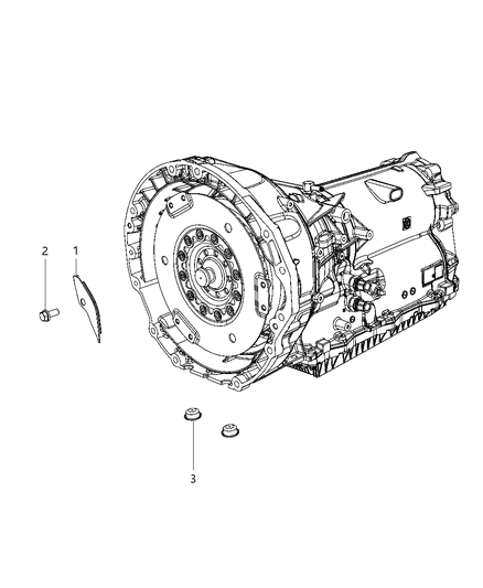 2018 Ram 1500 Mounting Covers And Shields Diagram