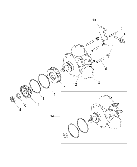 2019 Ram 3500 Fuel Injection Pump Diagram