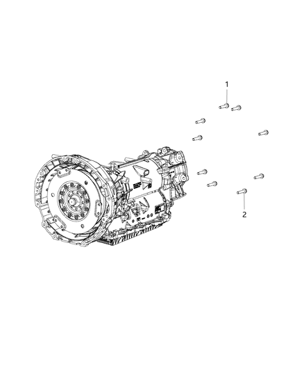 2020 Dodge Challenger Mounting Hardware Diagram 4