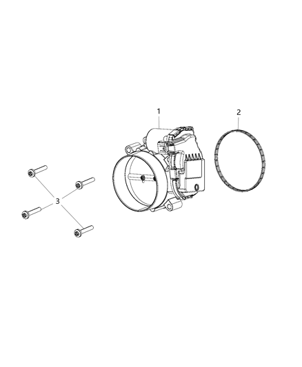 2020 Dodge Challenger Throttle Body Diagram 3