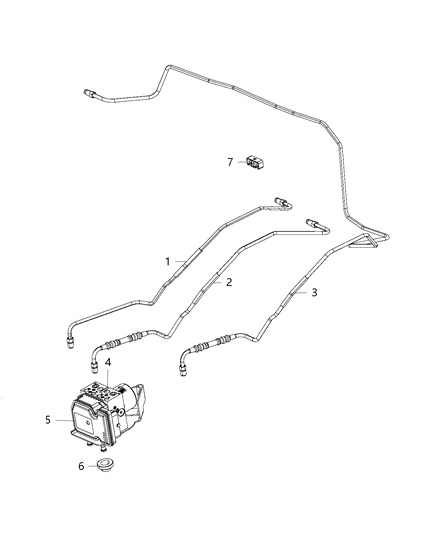 2020 Jeep Grand Cherokee Hydraulic Control Unit Diagram