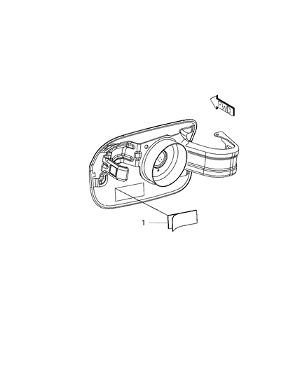 2016 Chrysler 300 Fuel Labels Diagram