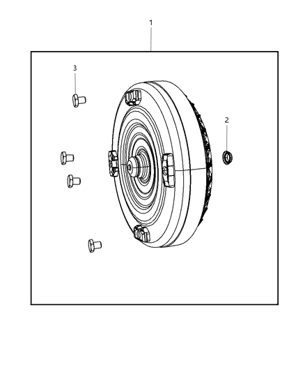 2020 Dodge Grand Caravan Torque Converter Diagram