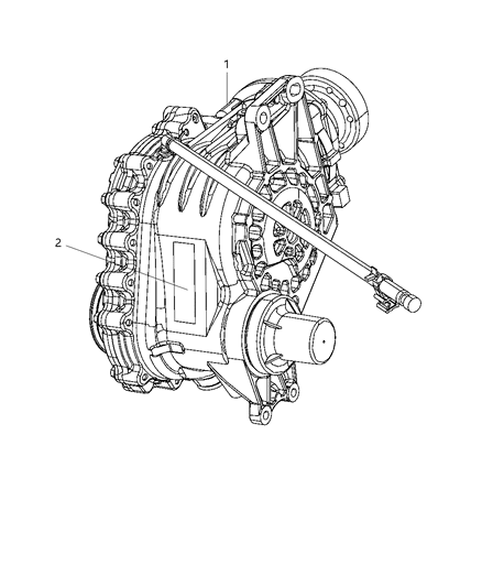 2018 Dodge Journey Power Transfer Unit Diagram