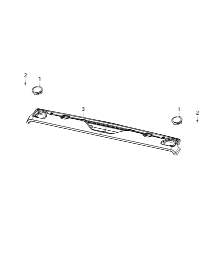 2021 Jeep Wrangler Speakers, Amplifier And Sub Woofer Diagram 2