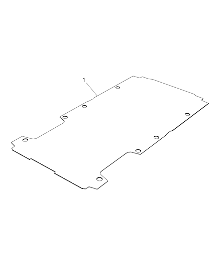 2020 Ram ProMaster 3500 Floor Pan Cargo Floor Diagram