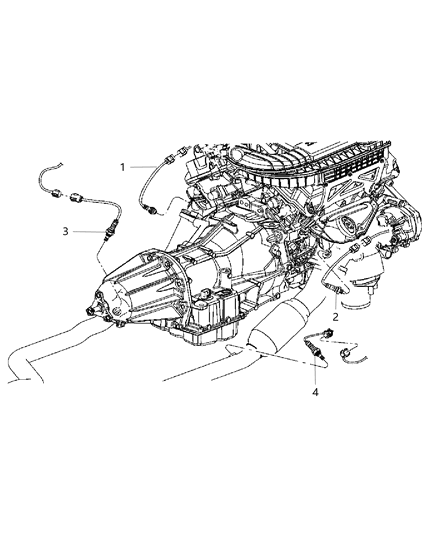 2018 Dodge Journey Oxygen Sensors Diagram 2