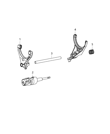 2020 Ram 3500 Fork & Rail Diagram 2