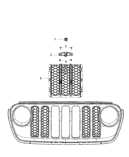 2021 Jeep Gladiator Camera System Diagram 2