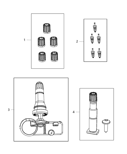 2018 Ram 1500 Tire Pressure Monitor System Diagram