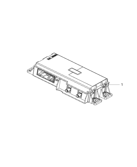 2020 Ram 5500 Modules, Body Diagram 8