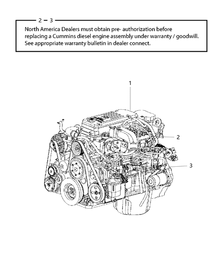 2020 Ram 5500 Engine Assembly And Service Long Block Engine Diagram 2