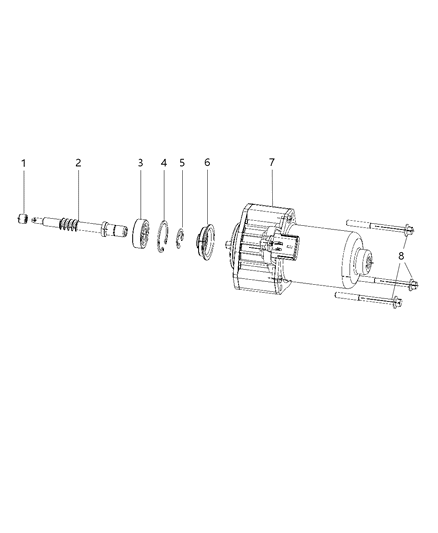 2021 Jeep Gladiator Gearshift Controls Diagram 1