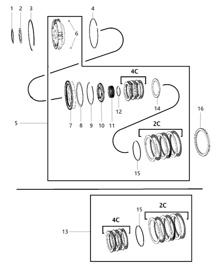 2020 Ram 3500 Brake And Clutch Assembly Diagram 3