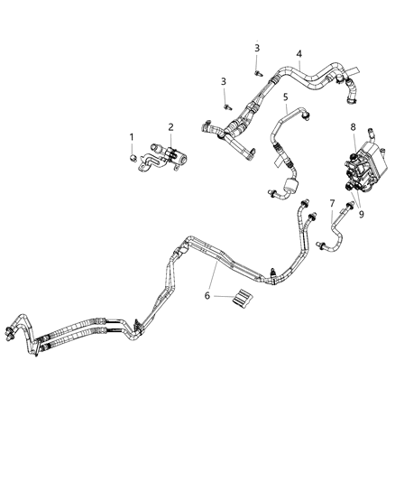 2020 Jeep Grand Cherokee Transmission Heater Diagram