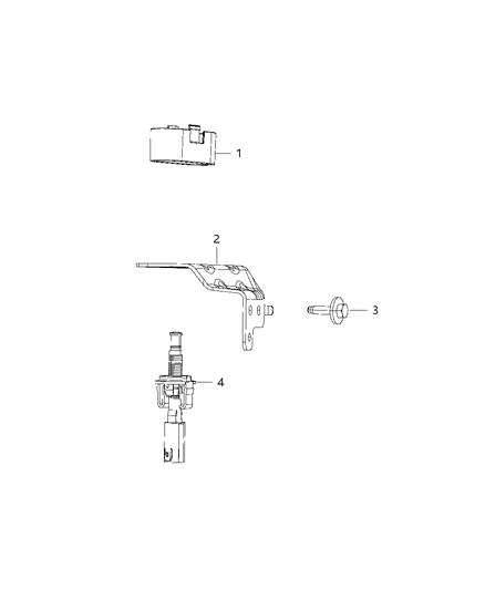 2021 Jeep Gladiator Switches, Underhood Diagram