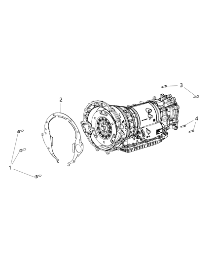 2019 Ram 3500 Mounting Hardware Diagram 3