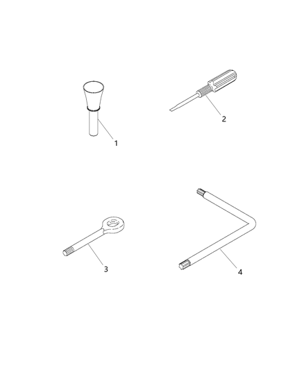 2020 Jeep Renegade FUNNEL-Fuel Tank Filler Tube Diagram for 68460521AA