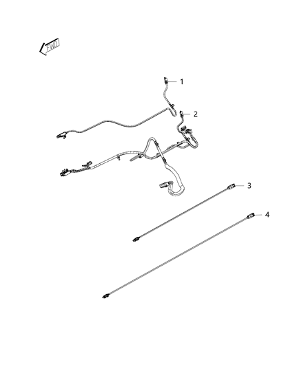 2018 Ram 3500 Wiring - Console Diagram