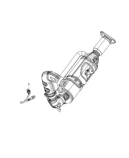 2021 Jeep Gladiator Oxygen Sensors Diagram 2