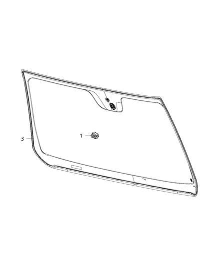 2021 Ram 1500 Sensors - Body Diagram 3