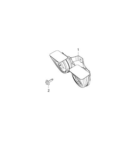 2020 Ram 3500 Horns Diagram